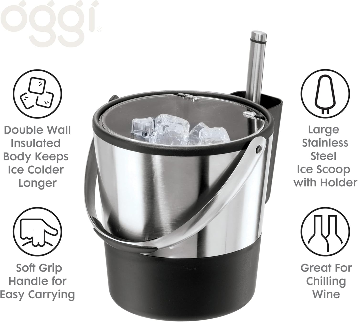 XP Stylish Insulated Ice Bucket for Parties