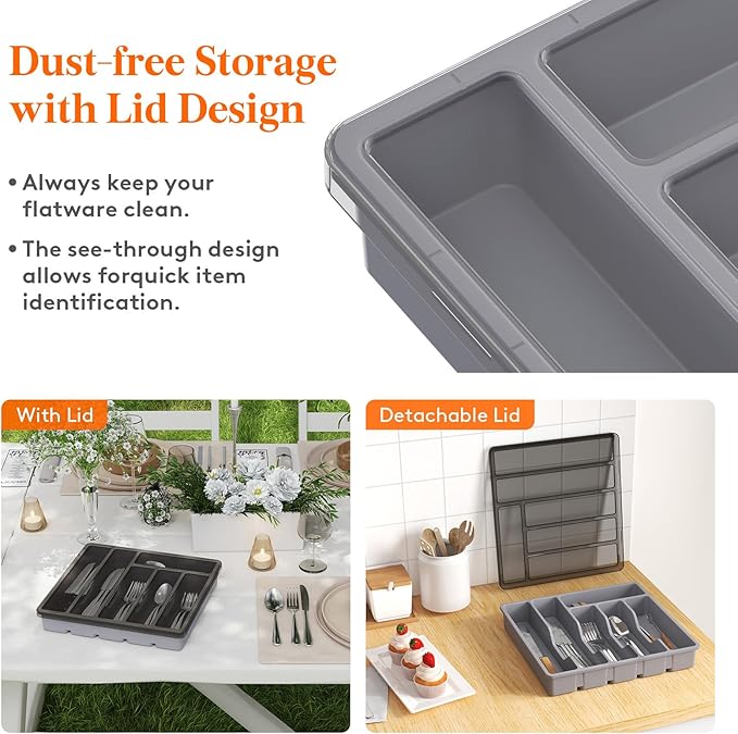 XP Lidded Storage Organizer for Home