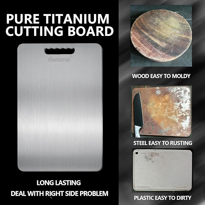 XP Titanium Cutting Board for Chopping and Prep