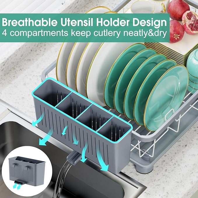 XP Dish Drying Rack for Kitchen Organization