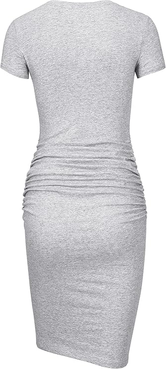 XP Fitted Short Sleeve Bodycon Dress