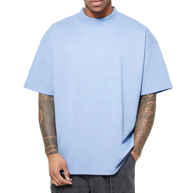 XP Stylish Mock Neck T-Shirt for Men