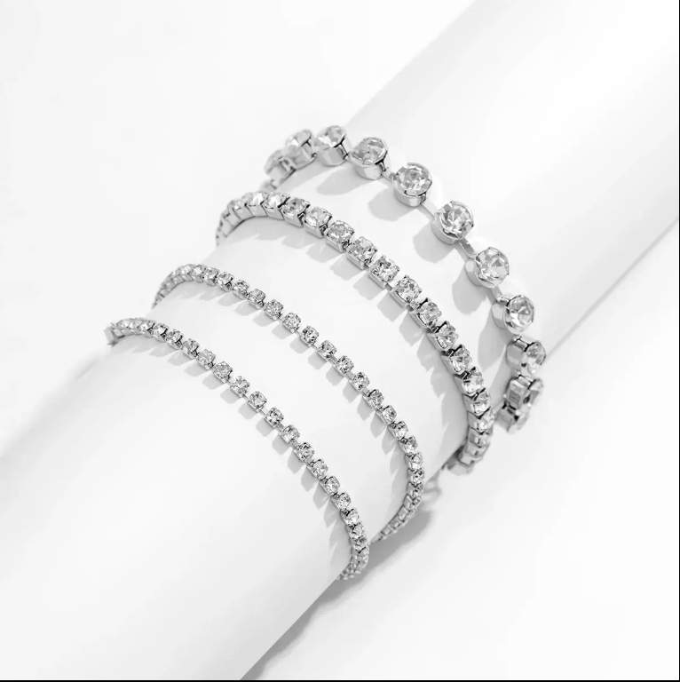 XP Sparkling Tennis Bracelet for Women