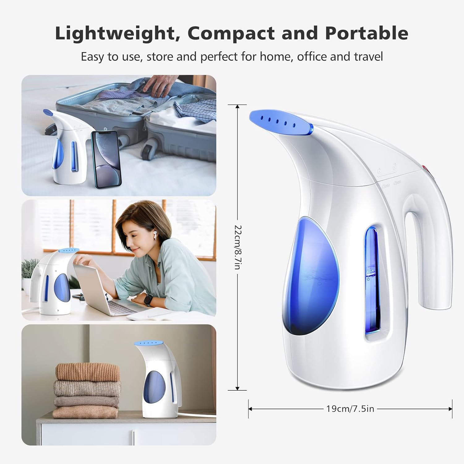 XP Powerful Steam Iron for Crisp Clothes