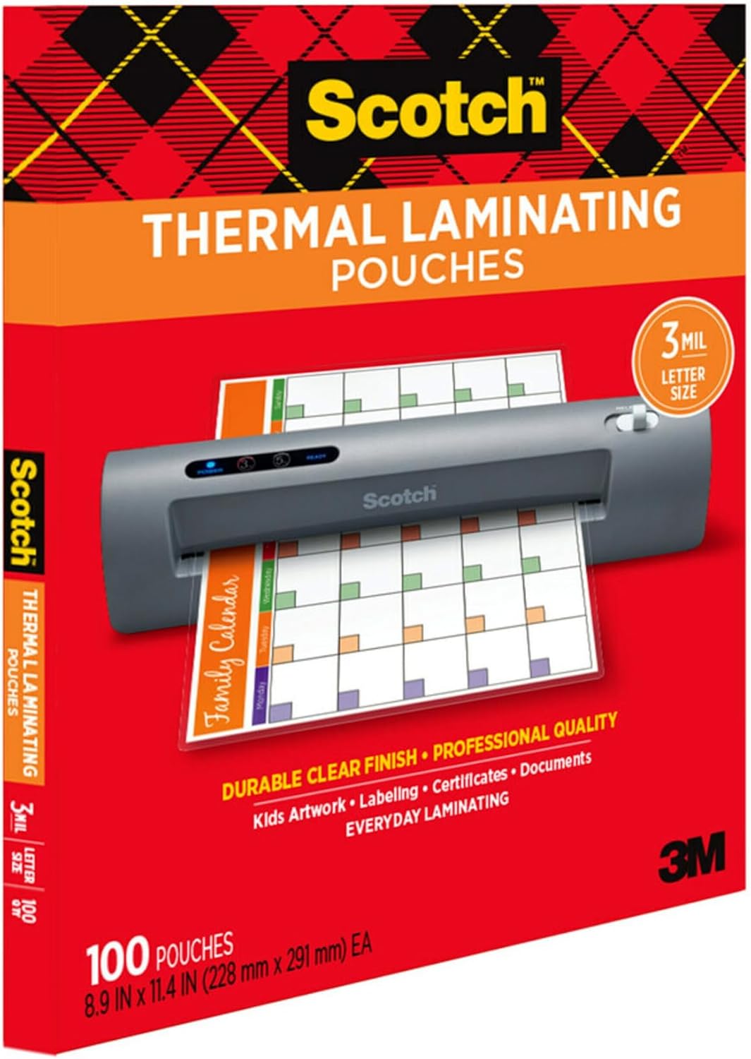 XP High-Quality Laminating Pouches for Documents